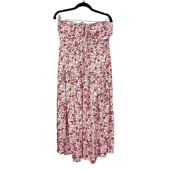 Jason Wu Floral Print Stretchy Keyhole Convertible Halter Midi Dress Large NWT - Picture 1 of 10